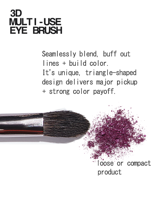 3D Multi-Use Eye Brush