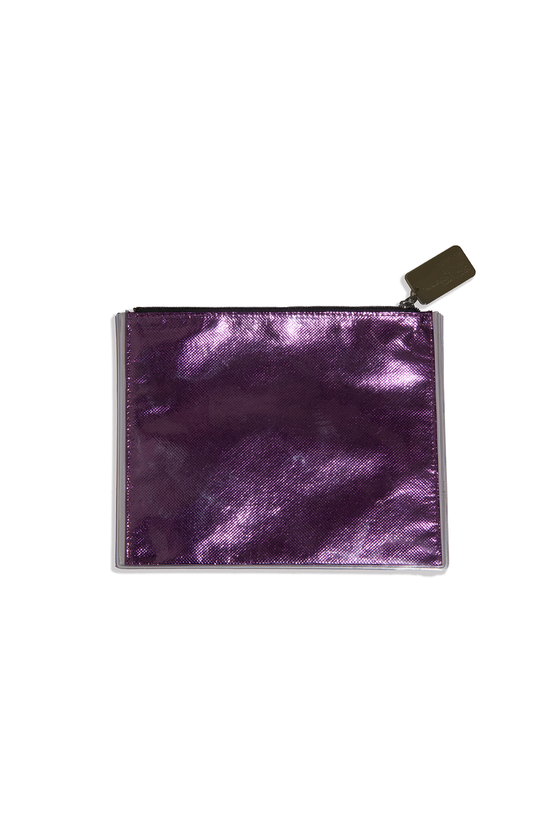 Metallic Cosmetic Bag
