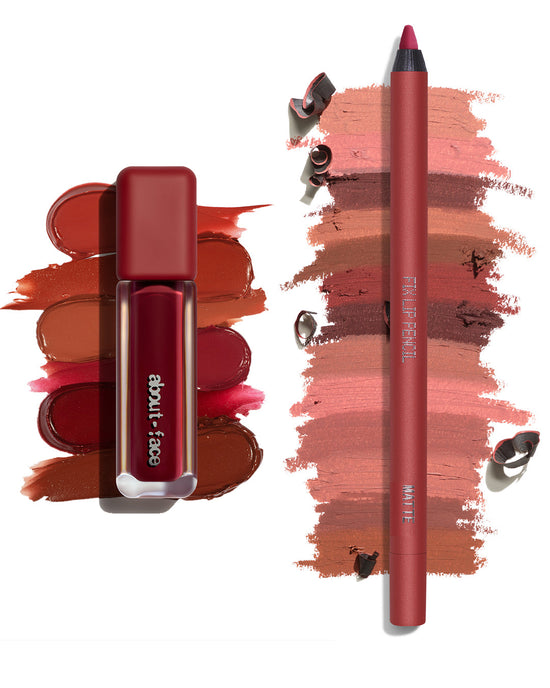 BLURRED Matte Lip Plump X Matte Lip Fix Pencil