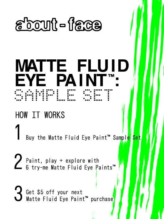 Matte Fluid Eye Paint™: Sample Set