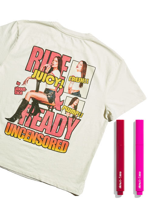 Limited Edition Ripe+Ready Halsey Tee + Cherry Pick Set