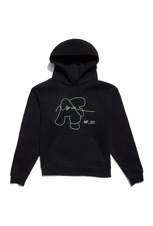 LIMITED EDITION AF BLACK HOODIE
